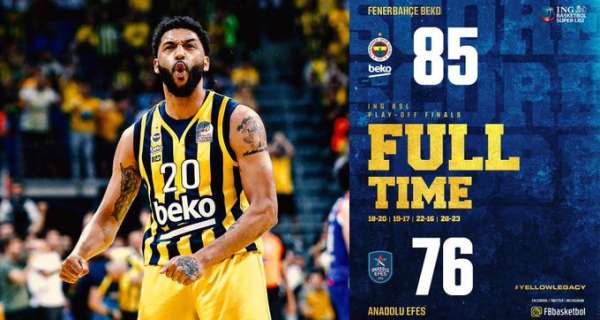 İlk maçta kazanan Fenerbahçe Beko! oldu