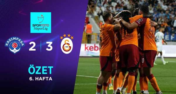 Kasımpaşa - Galatasaray (2-3) Maçının Geniş Özeti